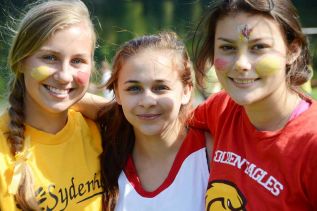 Sydenham HS students at the annual grade 9 Orientation Day at the Gould Lake Outdoor Centre On September 25